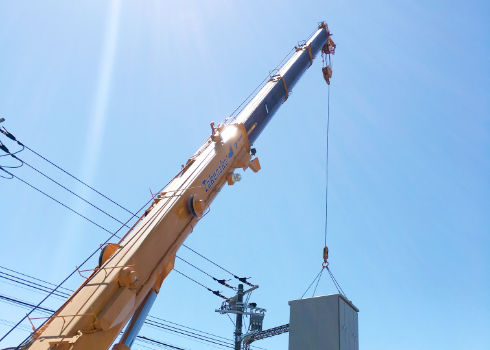 キュービクス式高圧受電設備交換工事